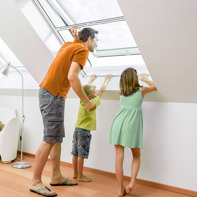 Dachfenster - Zuverlässiger Insektenschutz für die Dachschräge